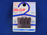 Uni•Clip® 300 Universal Clip, Chip Clip, Holder, Hanger, One Piece All Plastic 4 Pack